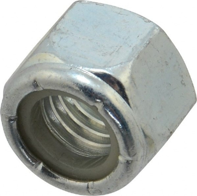 Value Collection B50000009 Hex Lock Nut: Insert, Nylon Insert, 1/2-13, Grade 2 Steel, Zinc-Plated