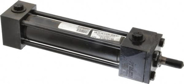 Schrader Bellows 1HHV3B15006000 NFPA Tie Rod Cylinders; Actuation: Double Acting ; Bore Diameter: 1.5000 ; Rod Diameter: 0.625in ; Body Material: Steel ; Port Size: 1/2 in ; Stroke Length: 6.00