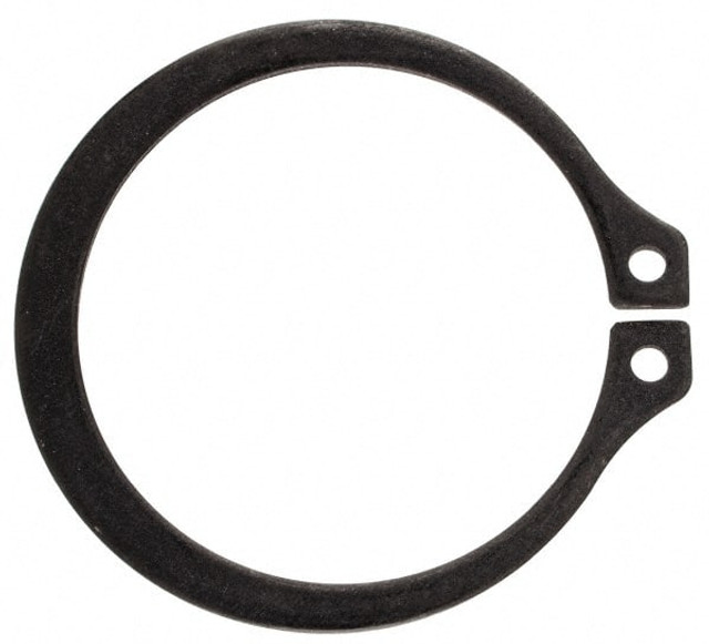 Rotor Clip SH-98ST PA-B External SH Style Retaining Ring: 0.926" Groove Dia, 63/64" Shaft Dia, 1060-1090 Spring Steel, Phosphate Finish