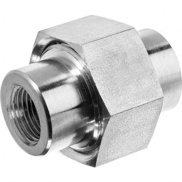 USA Industrials ZUSA-PF-3341 Pipe Union: 1/4" Fitting, 316 Stainless Steel