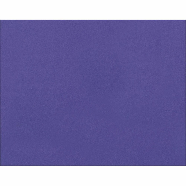 PACON CORPORATION Pacon 5448-1  Peacock 100% Recycled Railroad Board, 22in x 28in, 4-Ply, Purple, Pack Of 25 Sheets