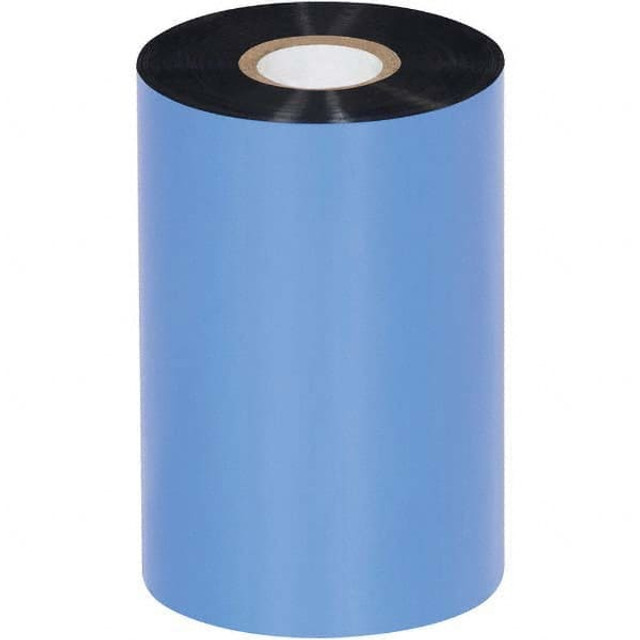 Value Collection THT164 Thermal Transfer Ribbon: 4.33" Wide, 1,476' Long, Black, Wax & Resin