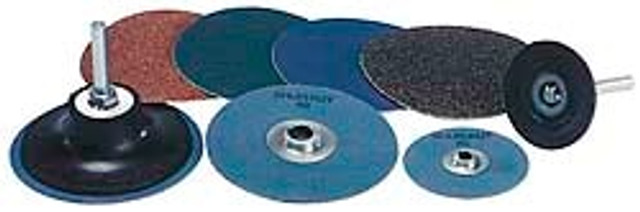 Superior Abrasives A012138 36 Piece, 36, 60, 80, 120 Grit, 3" Disc Diam, Abrasive Disc Kit