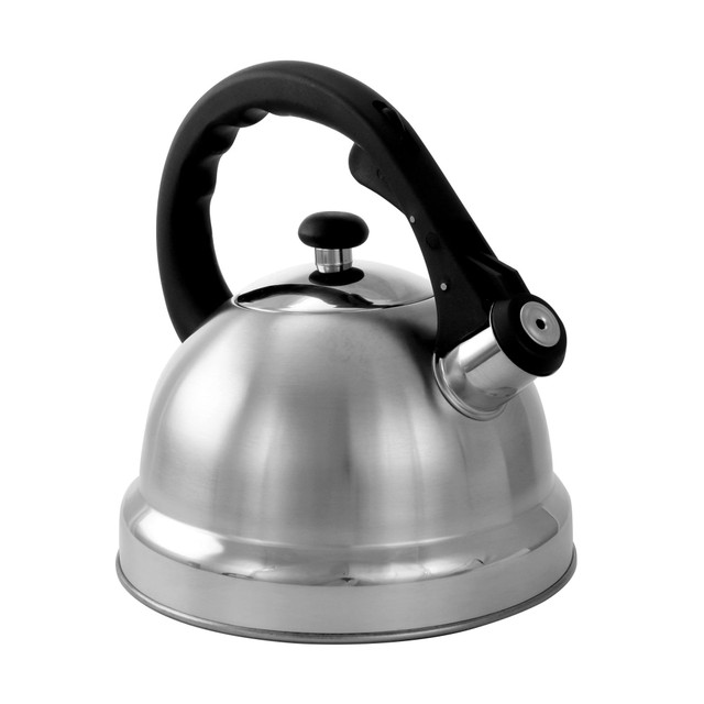 GIBSON OVERSEAS INC. 995100684M Mr. Coffee 1.7-Quart Tea Kettle, Claredale, Silver