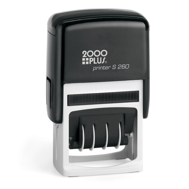 CONSOLIDATED STAMP MFG CO 065005 2000 PLUS Date 4 Message Dater Stamp Self-Inking Date 4-in-1 Message Dater Stamp, Received, Entered, Paid, Faxed, 15/16in x 1-3/4in, Blue and Red Ink CONSOLIDATED STAMP MFG CO 065005 2000 PLUS Date 4 Message Dater Stamp Self-Inking Date 4-in-1 Message Dater Stamp, Received, Entered, Paid, Faxed, 15/16in x 1-3/4in, Blue and Red Ink