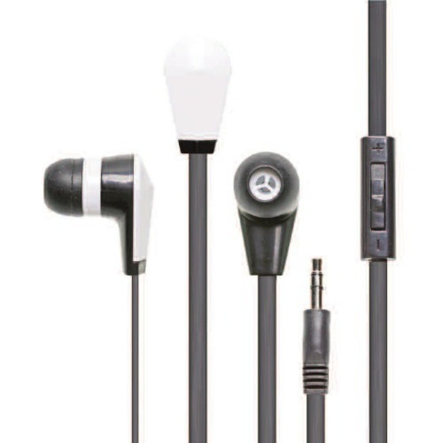 CALIFONE INTERNATIONAL, INC. E2 Califone E2 Multimedia Ear Bud With 3.5mm Plug - Stereo - Mini-phone (3.5mm) - Wired - Earbud - Binaural - In-ear - 3.90 ft Cable - Black - 1 CALIFONE INTERNATIONAL, INC. E2 Califone E2 Multimedia Ear Bud With 3.5mm Plug - Stereo - Mini-phone (3.5mm) - Wired - Earbud - Binaural - In-ear - 3.90 ft Cable - Black - 1