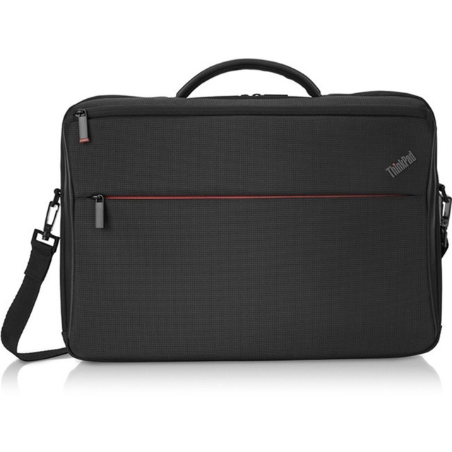 LENOVO, INC. Lenovo 4X40W19826  Carrying Case for 14.1in Lenovo Notebook - Black - Wear Resistant, Tear Resistant - Polyurethane, 1680D Polyester - Fabric Exterior Material - Shoulder Strap, Trolley Strap, Handle - 10.2in Height x 14.8in Width x 2.4i