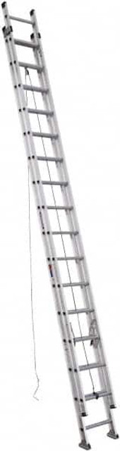 Werner D1532-2 32' High, Type IA Rating, Aluminum Extension Ladder
