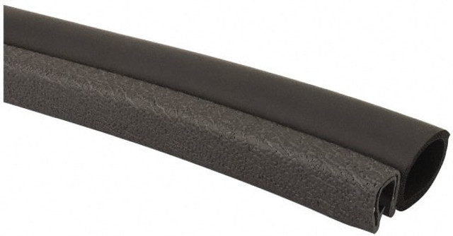 TRIM-LOK. 7100B3X3/16A-25 3/16 Inch Thick x 0.36 Inch Wide, PVC/EPDM, Trim Seal Wear Strip