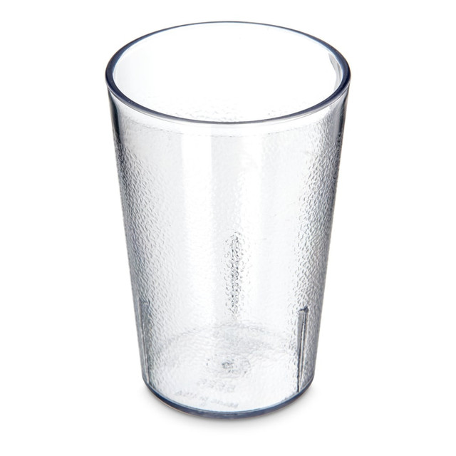 CARLISLE FOODSERVICE PRODUCTS, INC. Carlisle CL552607  Stackable SAN Plastic Tumblers, 8 Oz, Clear, Pack Of 72