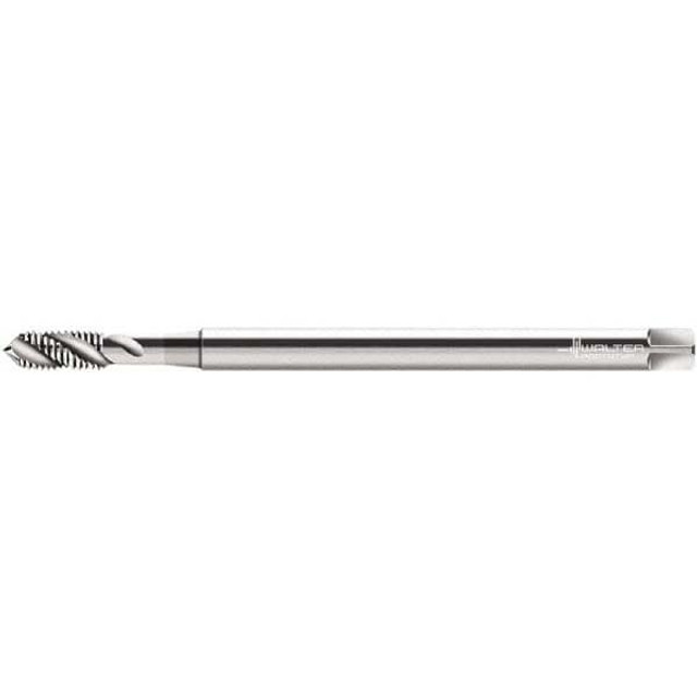 Walter-Prototyp 6244439 Spiral Flute Tap: M6 x 1.00, Metric, 3 Flute, Modified Bottoming, 6H Class of Fit, Cobalt, Bright/Uncoated