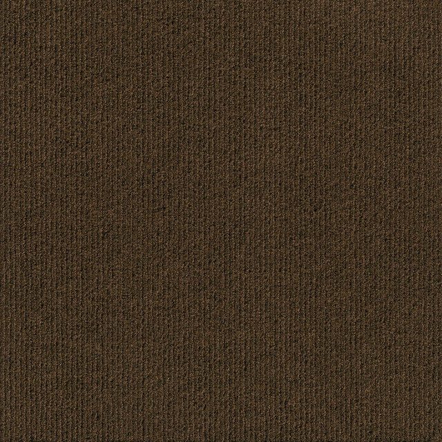 OZITE CORPORATION 7MDMN1715PK Foss Floors Edge Peel & Stick Carpet Tiles, 24in x 24in, Mocha, Set Of 15 Tiles