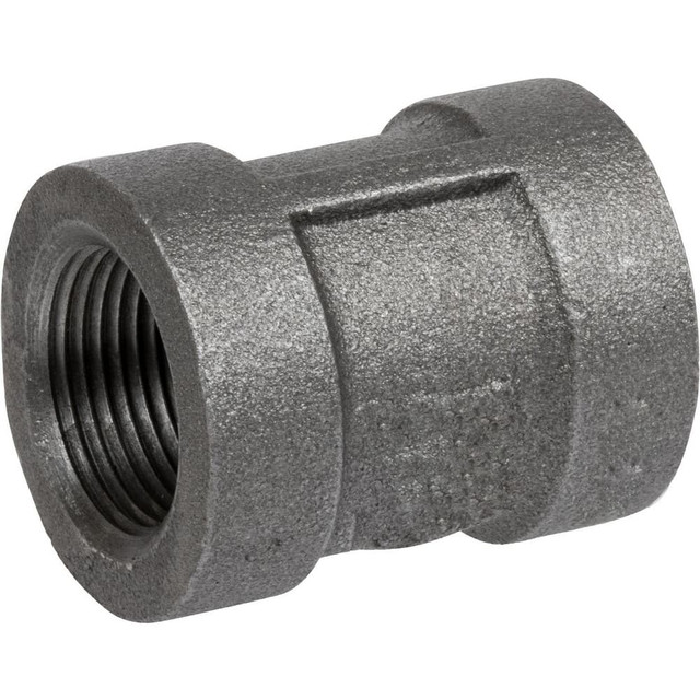 USA Industrials ZUSA-PF-20503 Black Pipe Fittings; Fitting Type: Coupling ; Fitting Size: 3/4" ; End Connections: NPT ; Material: Iron ; Classification: 300 ; Fitting Shape: Straight