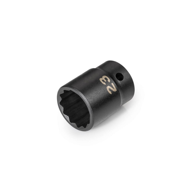 Tekton SID22323 1/2 Inch Drive x 23 mm 12-Point Impact Socket