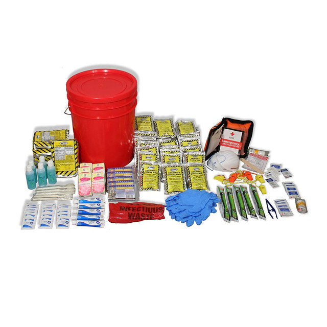 READY AMERICA 70510  5-Person Shelter-In-Place Lockdown Emergency Kit