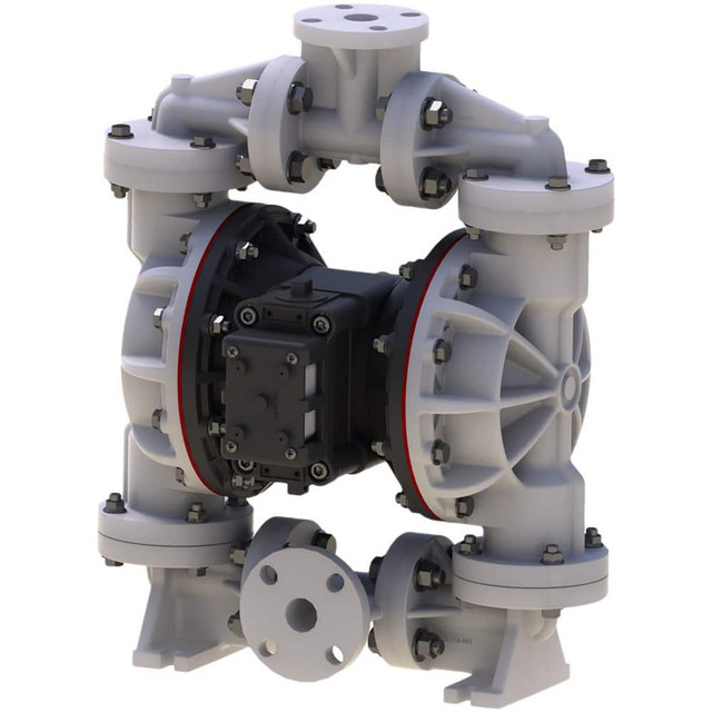 SandPIPER S1FB3PBPPNI000. Air-Operated Diaphragm Pumps; Maximum Flow Rate (Gpm - 2 Decimals): 53.00 ; Maximum Working Pressure: 100.000 ; Thread Type: NPT ; Inlet Size: 1in ; Cubic Feet Per Minute: 45 SCFM ; Diaphragm Material: Buna