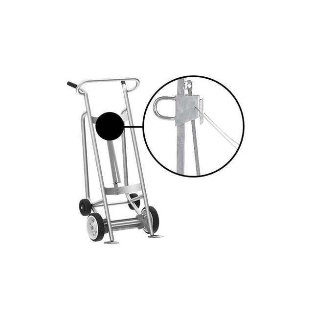 Valley Craft F83210A7C Drum & Tank Handling Equipment; Load Capacity (Lb. - 3 Decimals): 1000.000 ; Equipment Type: Drum Hand Truck ; Overall Width: 25 ; Overall Height: 59in ; Overall Depth: 20in