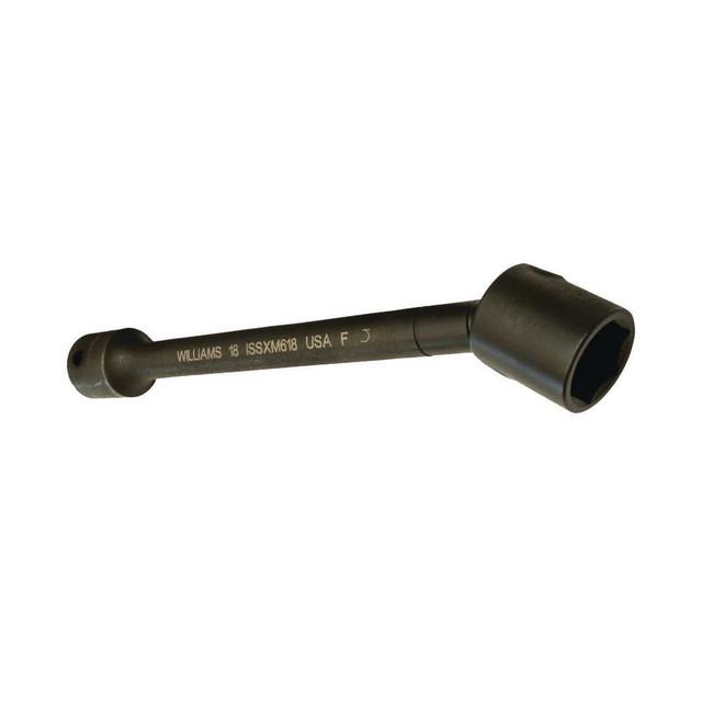 Williams SPSXL618 Socket Extensions; Extension Type: Non-Impact ; Drive Size: 1/2 (Inch); Finish: Oxide ; Overall Length (Inch): 6.77 ; Overall Length (mm): 172 ; Material: Steel