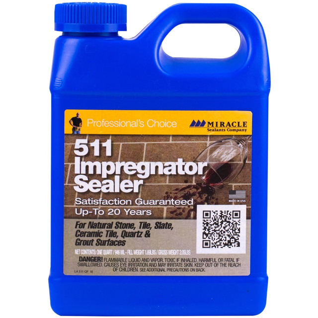 RUST-OLEUM CORPORATION 511QT6 Miracle Sealants 511 Impregnator Penetrating Sealer, 32 Oz, Case Of 6 Bottles RUST-OLEUM CORPORATION 511QT6 Miracle Sealants 511 Impregnator Penetrating Sealer, 32 Oz, Case Of 6 Bottles