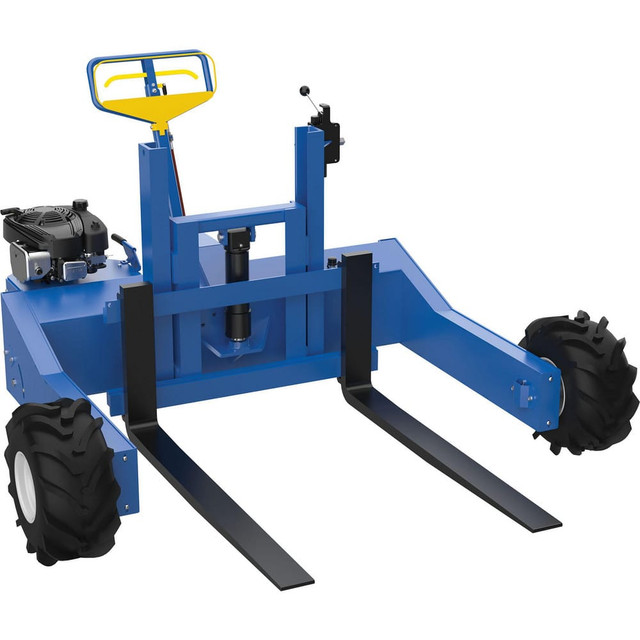 Vestil ALL-T-4-GPT-L Power Pallet Truck: 4,000 lb Capacity, 79" OAW, 4" Forks, 12" Lifting Height