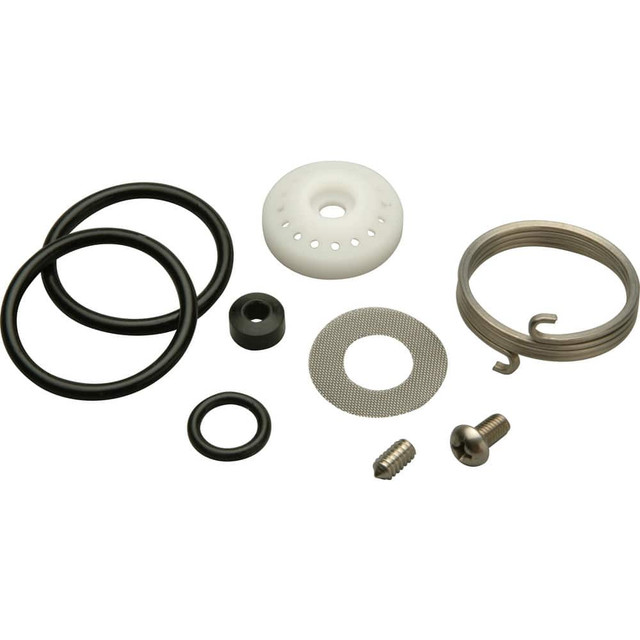 Zurn P6000-PN22 Faucet Repair Kits; Kit Type: Commercial Repair Kit ; For Manufacturer's Number: Z6011AV-WS1-BWN;Z6011AV-HET-BWN;Z6011AV-BWN;Z6000AV-WS1-BWN ; Includes: Bedpan Diverter Rebuild Kit, Chrome-Plated Brass ; Number Of Pieces: 1