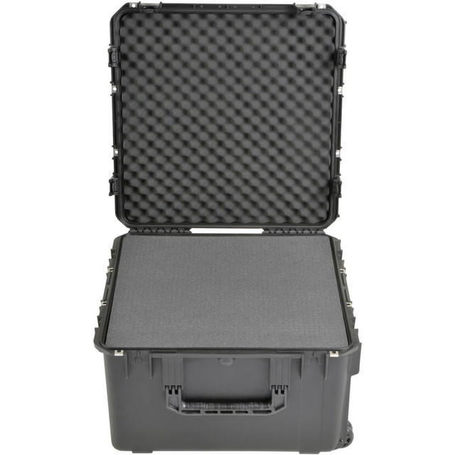 SKB CORPORATION 3I-2424-14BC SKB Cases iSeries Protective Case With Cubed Foam And Wheels, 24in x 24in, 14in, Black