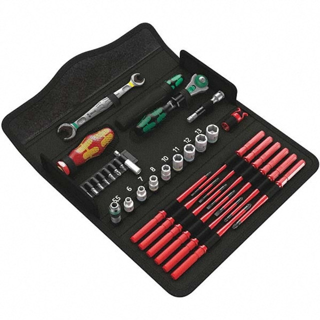 Wera 05135870001 Combination Hand Tool Set: 27 Pc, Maintenance Tool Set