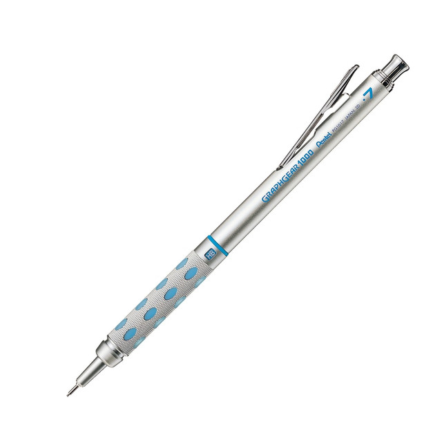 PENTEL OF AMERICA, LTD. PG1017C Pentel Graph Gear 1000 Automatic Drafting Pencil, 0.7 mm, Blue