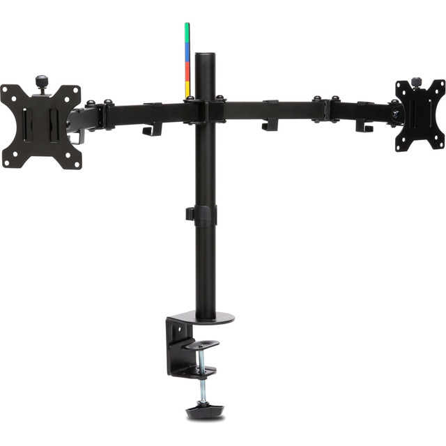 ACCO BRANDS USA, LLC K55409WW Kensington SmartFit Desk Mount for Monitor - Black - 2 Display(s) Supported - 32in Screen Support - 35.27 lb Load Capacity - 75 x 75, 100 x 100 - Steel, Aluminum, Metal, Acrylonitrile Butadiene Styrene (ABS), Nylon, Fibe ACCO BRANDS USA, LLC K55409WW Kensington SmartFit Desk Mount for Monitor - Black - 2 Display(s) Supported - 32in Screen Support - 35.27 lb Load Capacity - 75 x 75, 100 x 100 - Steel, Aluminum, Metal, Acrylonitrile Butadiene Styrene (ABS), Nylon, Fibe