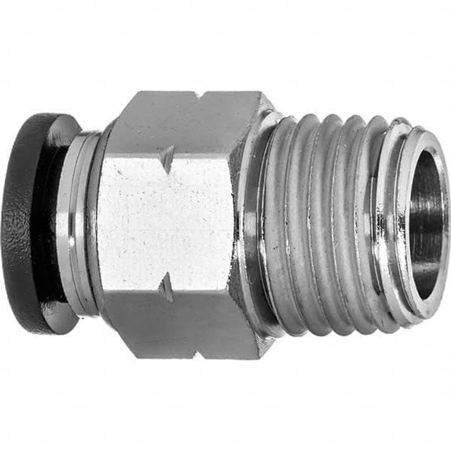 USA Industrials ZUSA-TF-PTC-9 Push-To-Connect Tube Fitting: Connector, 1/4" OD