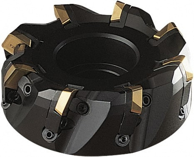 Seco 00073305 78mm Cut Diam, 22mm Arbor Hole, 12mm Max Depth of Cut, 60° Indexable Chamfer & Angle Face Mill