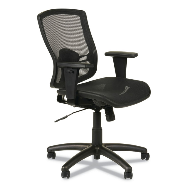 ALERA ET4218  Etros Series Mesh Mid-Back Chair, Black