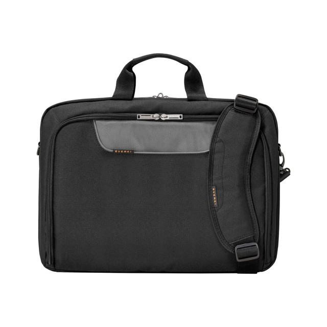 EVERKI EKB407NCH18 Advance Laptop Briefcase, 19.29in x 3.15in x 14.17in, Black EVERKI EKB407NCH18 Advance Laptop Briefcase, 19.29in x 3.15in x 14.17in, Black