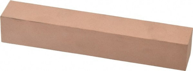 Value Collection 4256306 Square Polishing Stone: Aluminum Oxide, 1" Wide, 1" Thick, 6" OAL