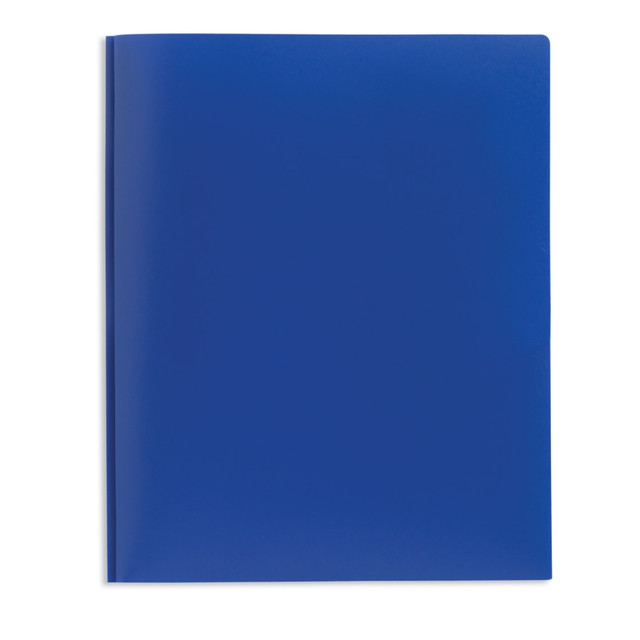 Neat, organized notes can help make it easy to find what you need more quickly. This 3-prong Office Depot school-grade folder helps you keep letter-size papers in order, so you are able to work more efficiently.  Made of sturdy polypropylene that can endure constant handling.  Letter-size (8 1/2in x 11in) folder with 3 prongs keeps prepunched papers securely in place.  Letter-size (8 1/2in x 11in) folder with 3 prongs secures papers.  Blue school-grade folder holds your documents.