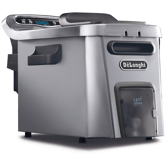 DELONGHI AMERICA INC. De'Longhi D44528DZ DeLonghi Livenza Deep Fryer With EasyClean, Stainless Steel