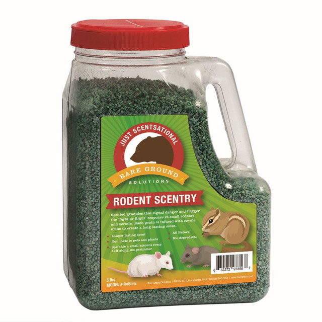 E. BROOKMYER, INC. ROSC-5 Just Scentsational Rodent Scentry Fox Scent Granules, 5 Lb