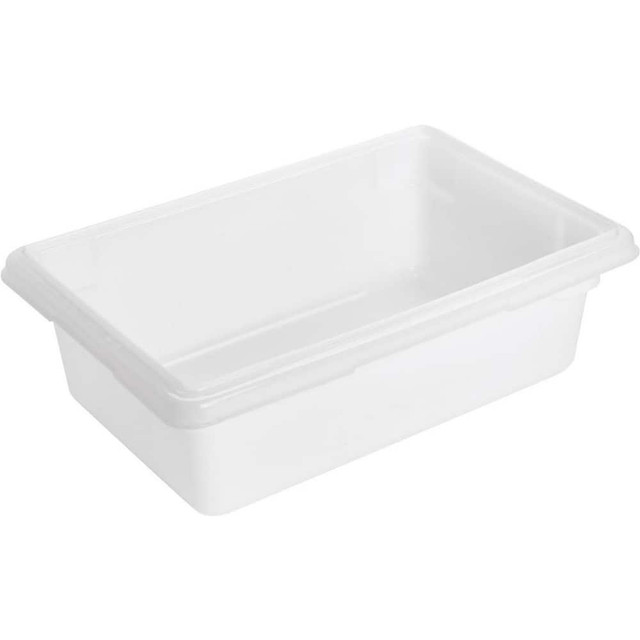 Rubbermaid FG350900WHT Food Tote Box Container: Polyethylene, Rectangular