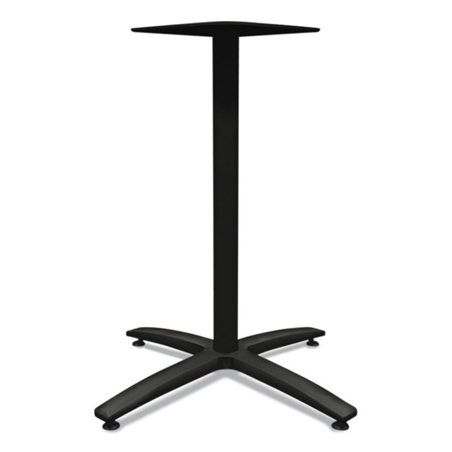 HON COMPANY BTX30SCBK Between Seated-Height X-Base for 30" to 36" Table Tops, 26.18w x 29.57h, Black