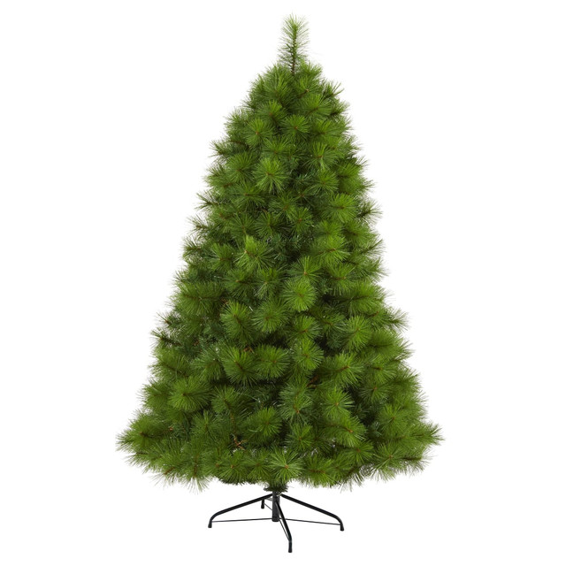 NEARLY NATURAL INC. T1615 Nearly Natural Green Scotch Pine Artificial Christmas Tree, 6ft NEARLY NATURAL INC. T1615 Nearly Natural Green Scotch Pine Artificial Christmas Tree, 6ft