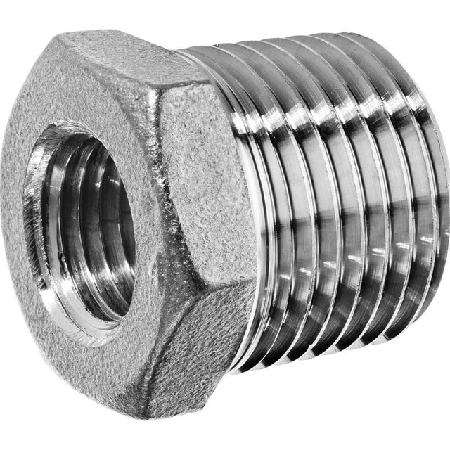 USA Industrials ZUSA-PF-7572 Pipe Fitting: 1 x 1/2" Fitting, 316 Stainless Steel