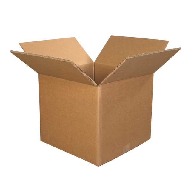 B O X MANAGEMENT, INC. HD121212TW Partners Brand Triple Wall Boxes, 12in x 12in x 12in, Kraft, Bundle Of 5 Boxes