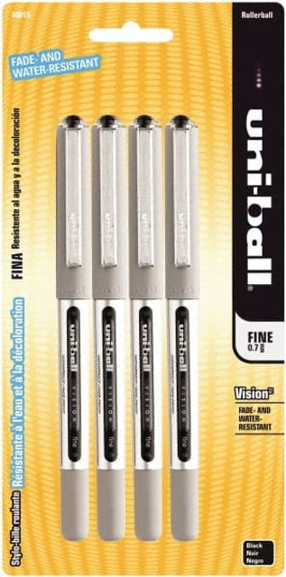 Uni-Ball 60015PP Stick Pen: 0.7 mm Tip, Black Ink