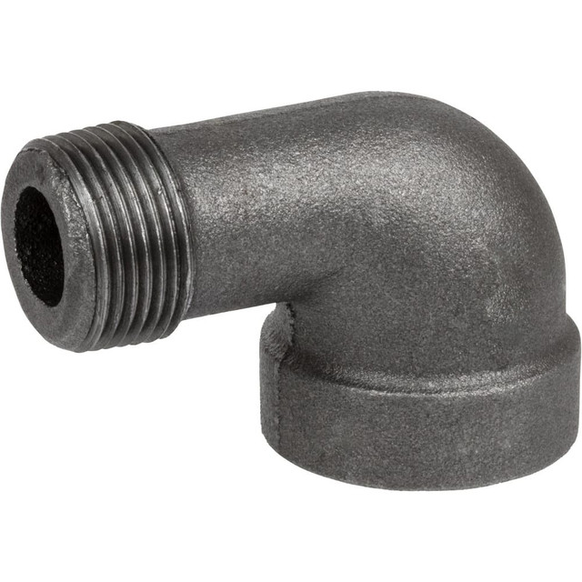 USA Industrials ZUSA-PF-20603 Black Pipe Fittings; Fitting Type: Street Elbow ; Fitting Size: 1" ; End Connections: NPT ; Material: Iron ; Classification: 300 ; Fitting Shape: 900 Elbow