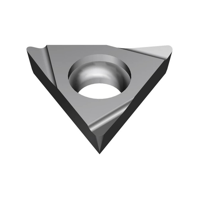 Sumitomo 1033AUJ Turning Inserts; Insert Style: TBGT ; Insert Size Code: 520 ; Insert Shape: Triangle ; Included Angle: 60.0 ; Corner Radius (mm): 0.10 ; Insert Material: Solid Carbide