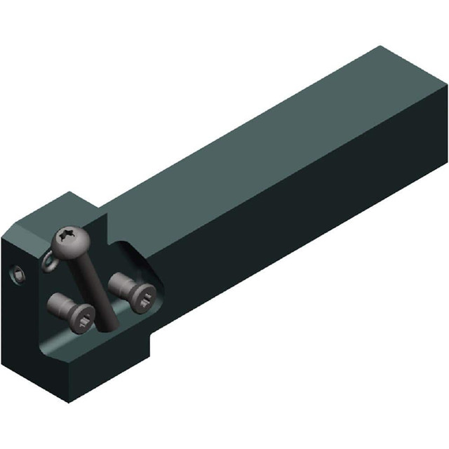 Widia 6499272 Indexable Grooving-Cutoff Toolholder: WGCMSR2050C, 0.063 to 0.1969" Groove Width, 1.2598" Max Depth of Cut, Right Hand