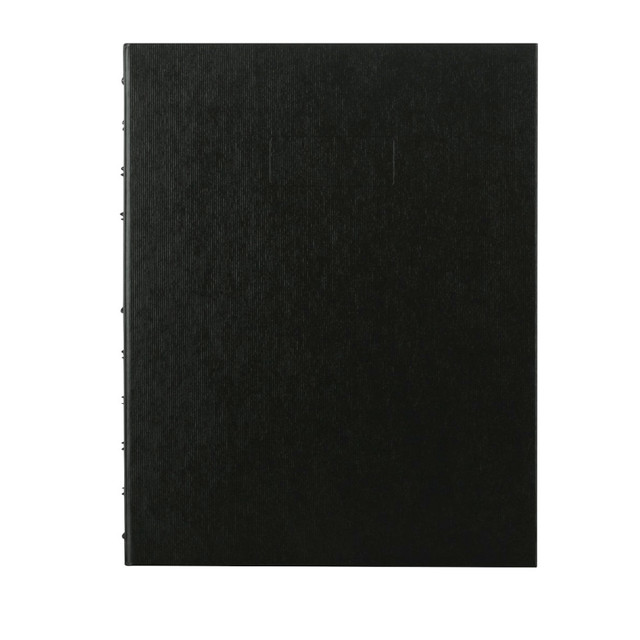 REDIFORM, INC. Blueline AF1115081  MiracleBind 50% Recycled Notebook, 11in x 9 1/16in, 75 Sheets, Black
