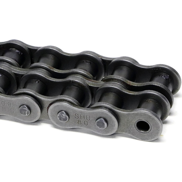 Shuster 09185831 Roller Chain: 1/2" Pitch, 40-2 Trade, 10' Long