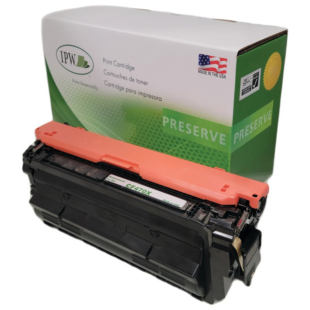 IMAGE PROJECTIONS WEST, INC. IPW 545-470-ODP  Preserve Remanufactured Black High Yield Toner Cartridge Replacement For HP CF470X, 545-470-ODP