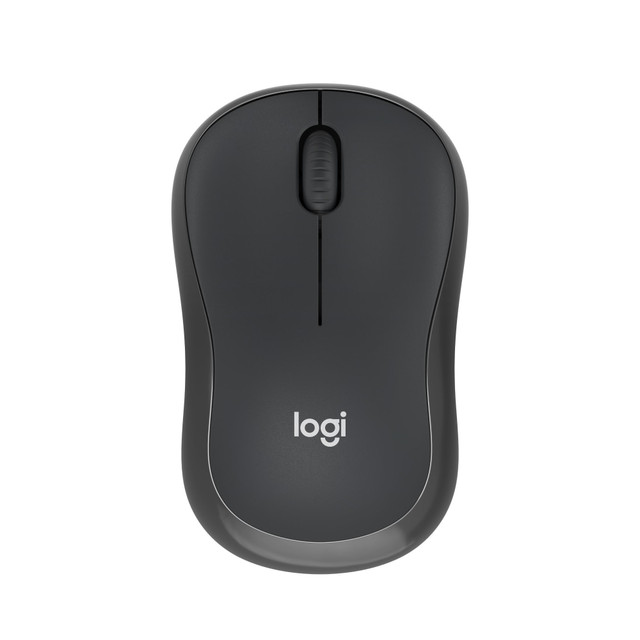 Get to work with help from this Logitech wireless mouse. The Bluetooth mouse connects in seconds and features a contoured design to allow comfort during use.  Bluetooth connectivity offers convenient pairing without a dongle or port and works from up to 33ft away.  Reduced click noise to help eliminate distractions.  Contoured shape to fit nicely in your hand.  Compact Logitech mouse for portability.  Stays powered for up to 18 months (1 AAA battery included).  Backed by the manufacturers 1-year limited warranty.  Contains Recycled Content - See Specs for Details.